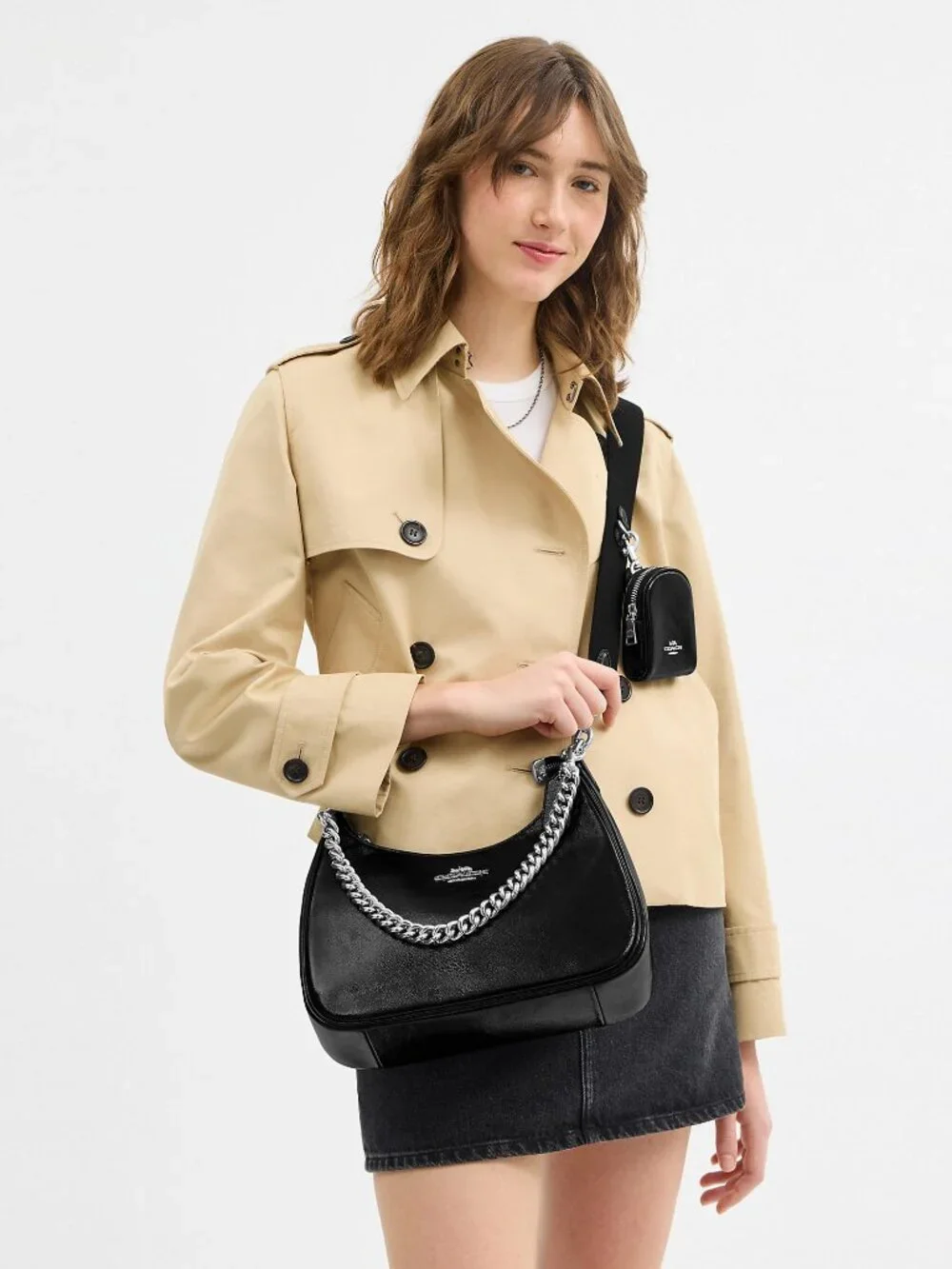Coach Outlet Teri Hobo Bag With Pouch